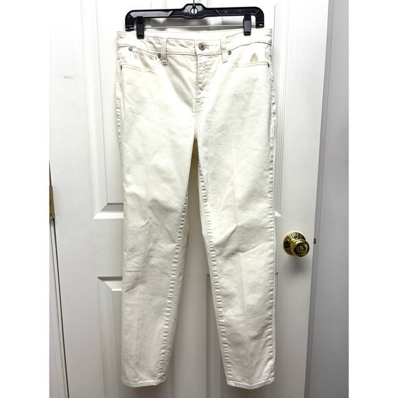Talbots Jeans, Off White Flawless Slim Ankle, Women's Size 8 - Picture 1 of 5